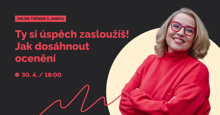Trénink: Duben - Ty si úspěch zasloužíš!